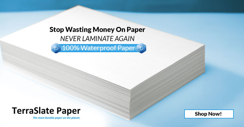 Waterproof Paper & The Power of Cost Savings