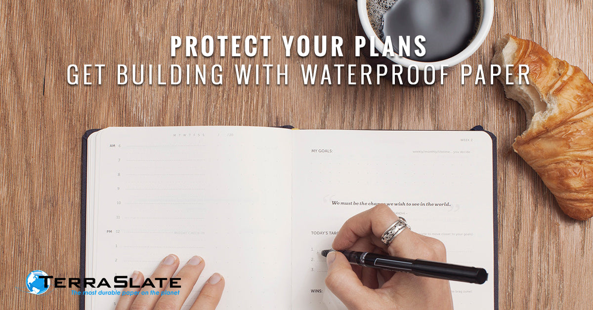 Protect Your Plans: Get Building With Waterproof Paper