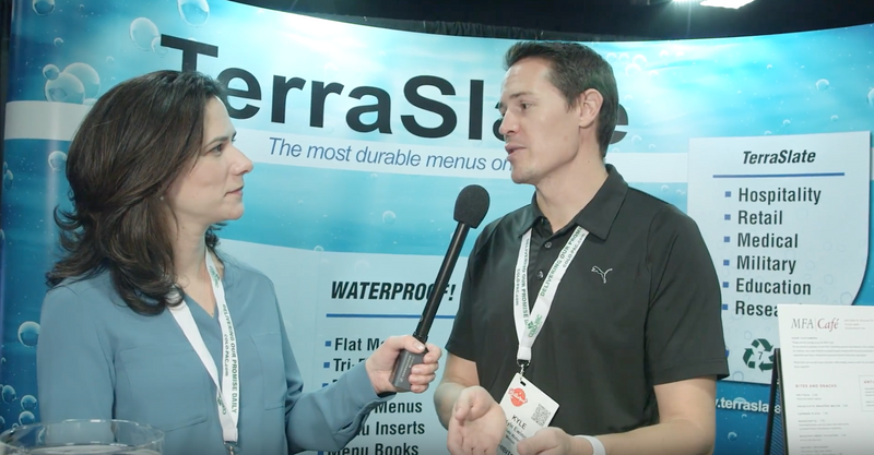 TerraSlate Menus Interview with Kyle Ewing - Colorado Restaurant Trade Show