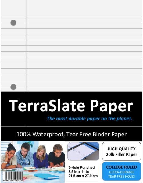 Notebooks & Filler Paper | TerraSlate Paper