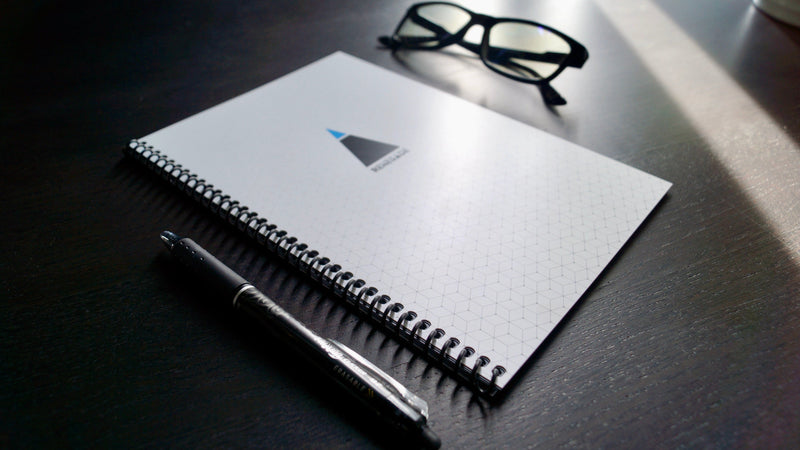 Renegade Reusable Notebook with Free Erasable Blue Pen!