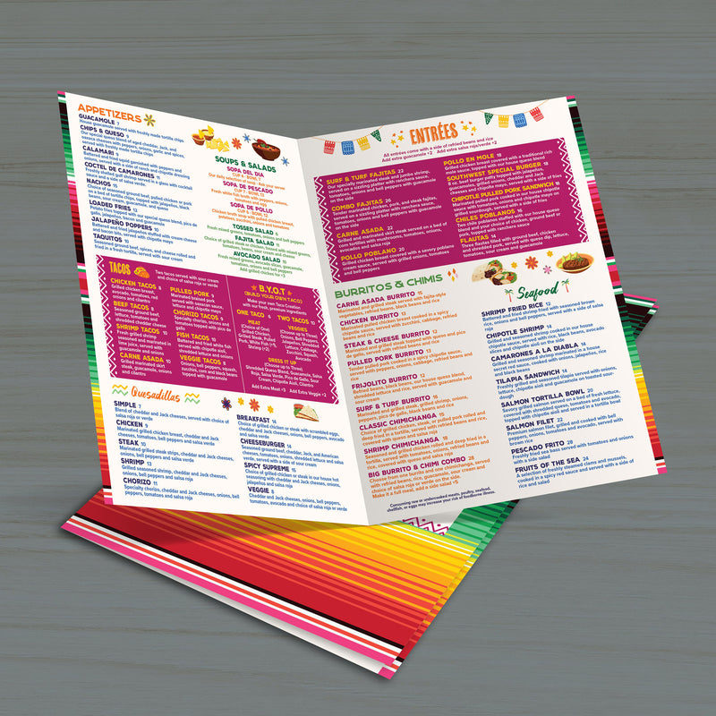 El Camaleon Template 11" x 17" Bifold