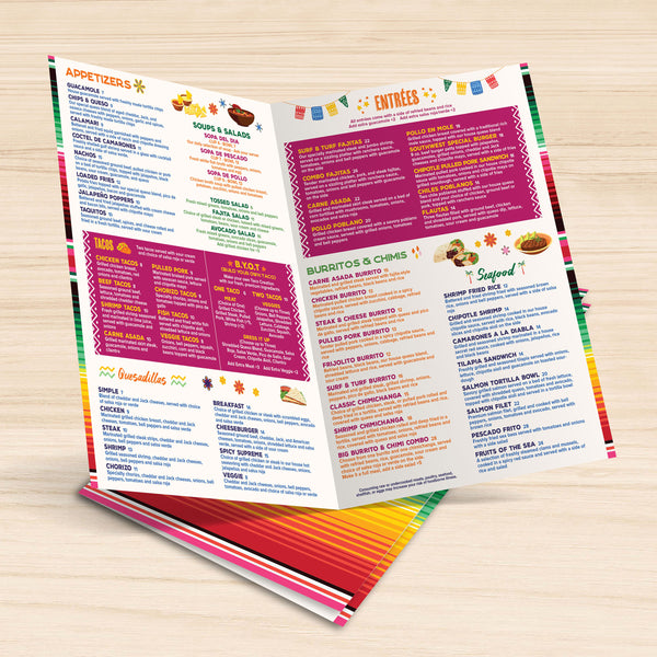 El Camaleon Template 12" x 18" Bifold