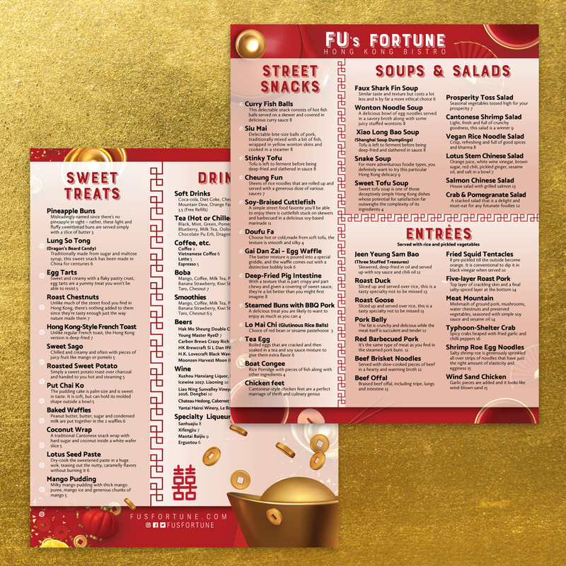 Fu's Fortune Template 8.5" x 11"