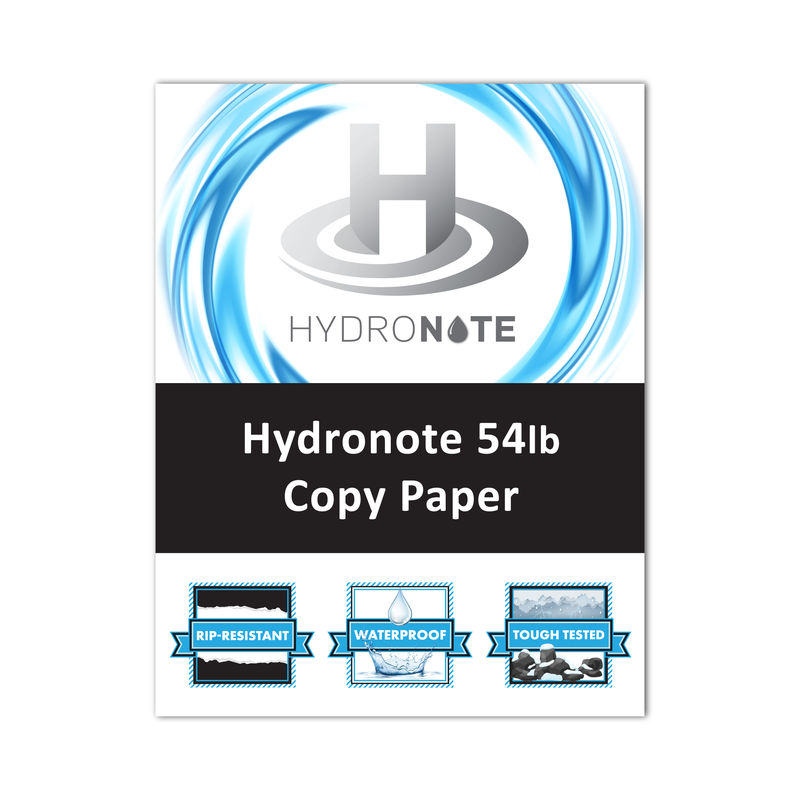 Hydronote Waterproof Paper Samples
