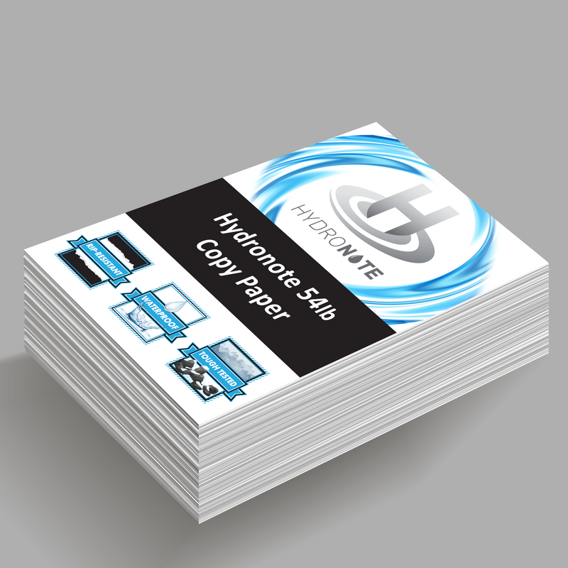 Hydronote Waterproof Paper Samples